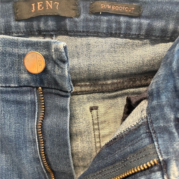 JEN7 by 7 for all Mankind Women’s Slim Bootcut Mid Rise Jeans | Size 6 - Picture 6 of 9